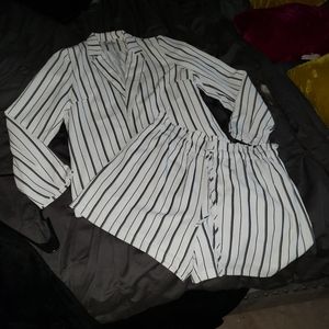 Short set suit (2 piece) 1X